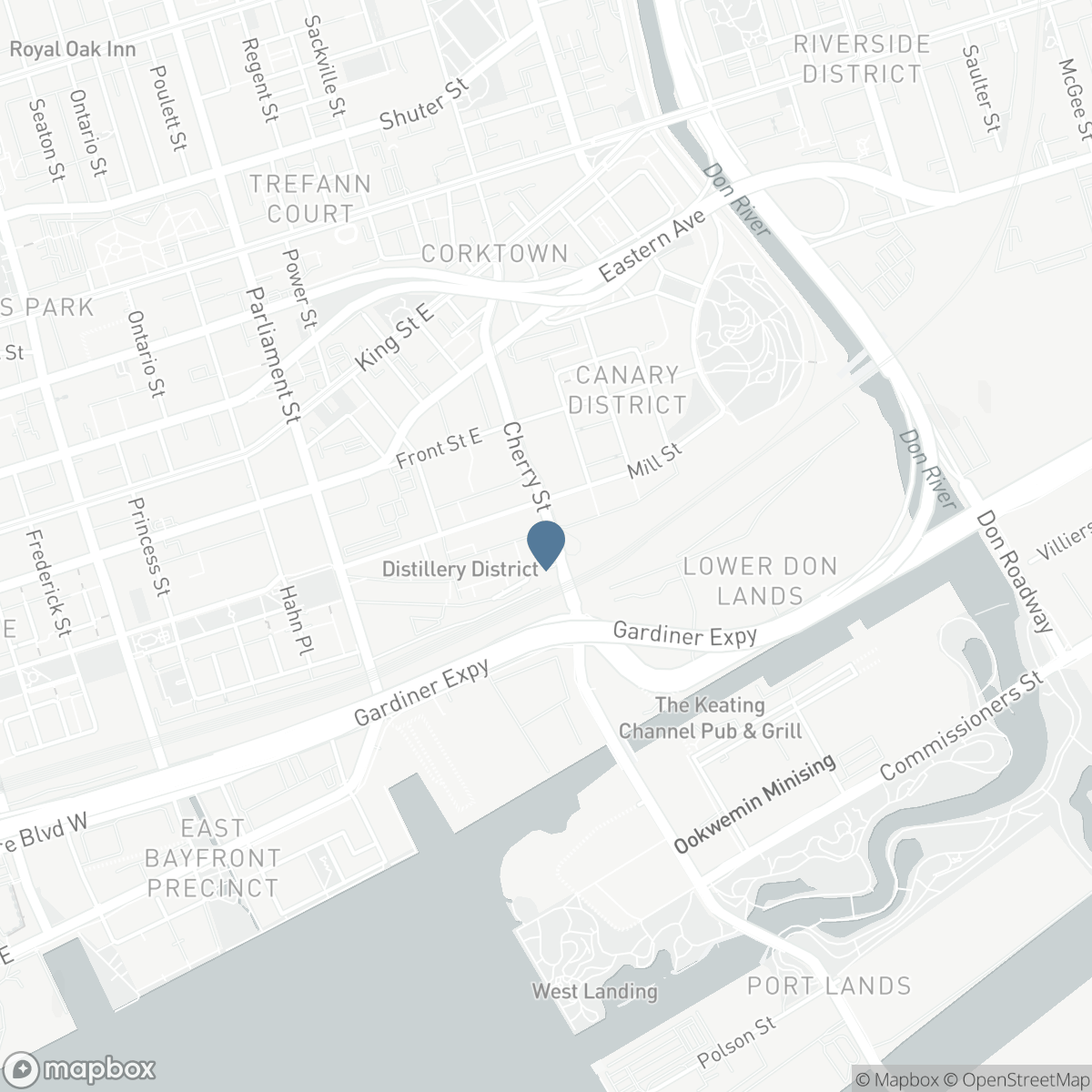 2805 - 390 CHERRY STREET, Toronto, Ontario M5A 0E2